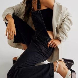 Free People ziggy denim overalls